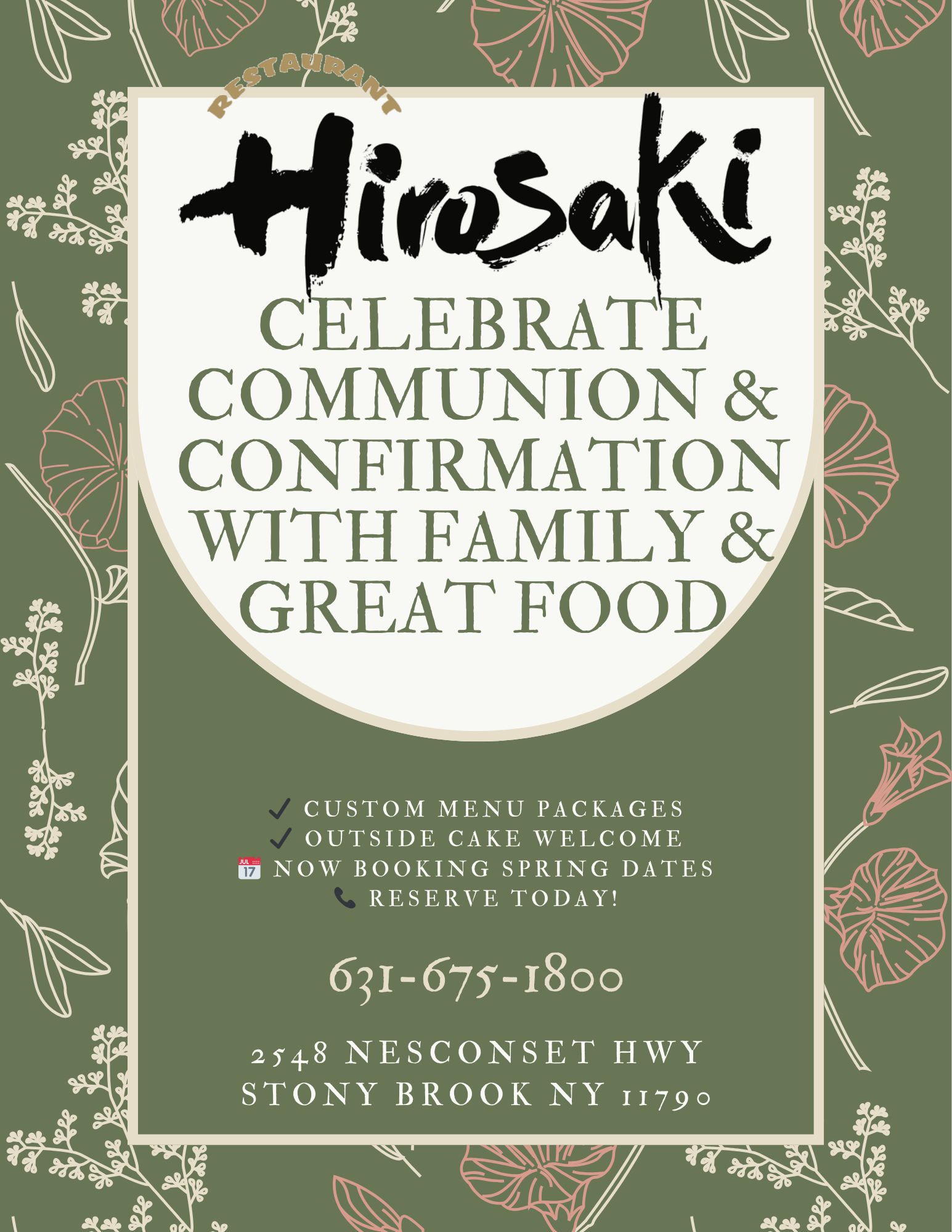 Hirosaki - Catering in Stony Brook, New York