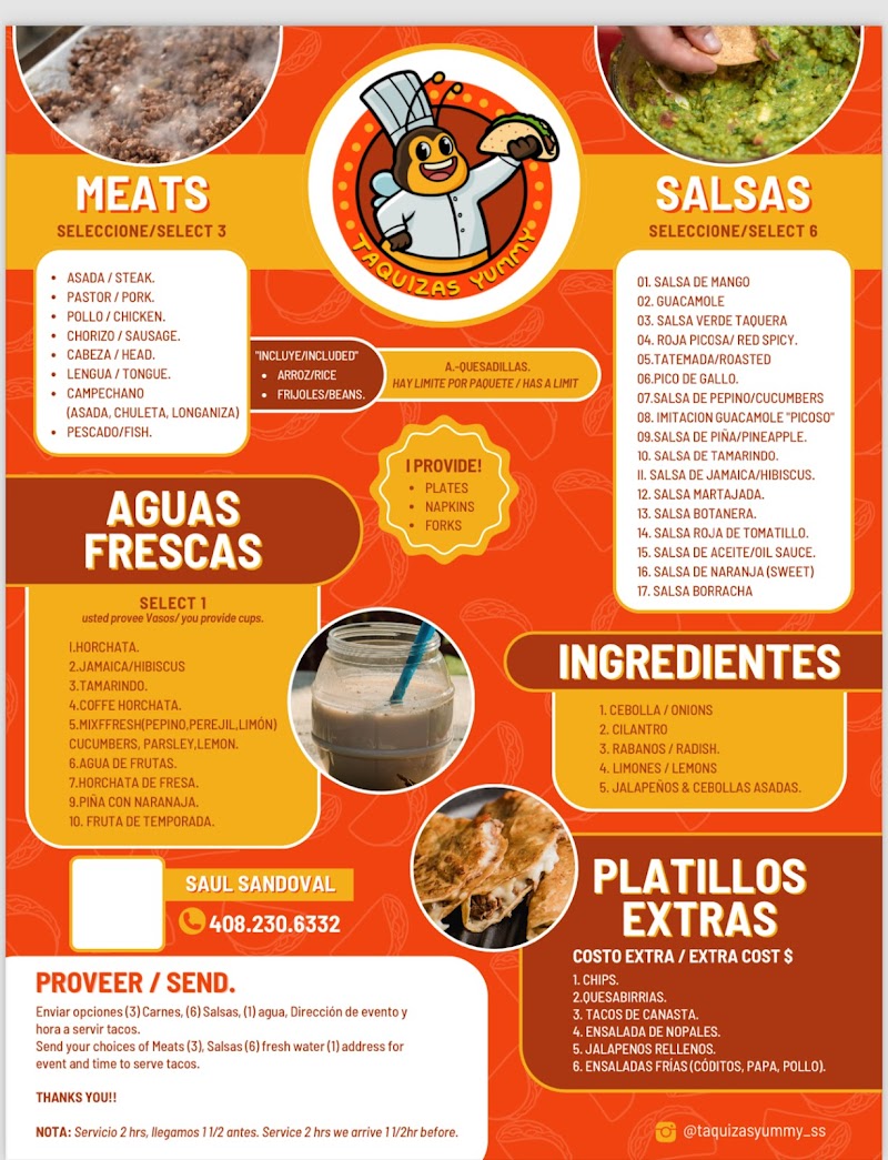 Taquizas Yummy - Catering in San Jose, California