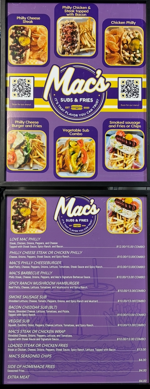 Mac's Subs & Fries - photo 2