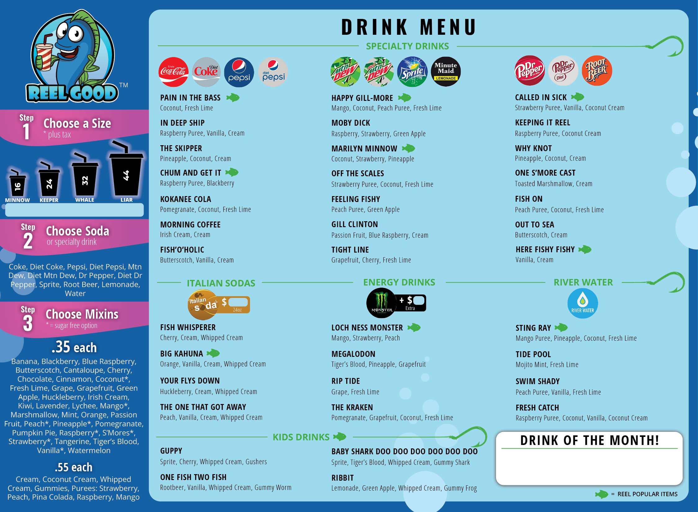 Reel Good Soda - Catering in Modesto, California