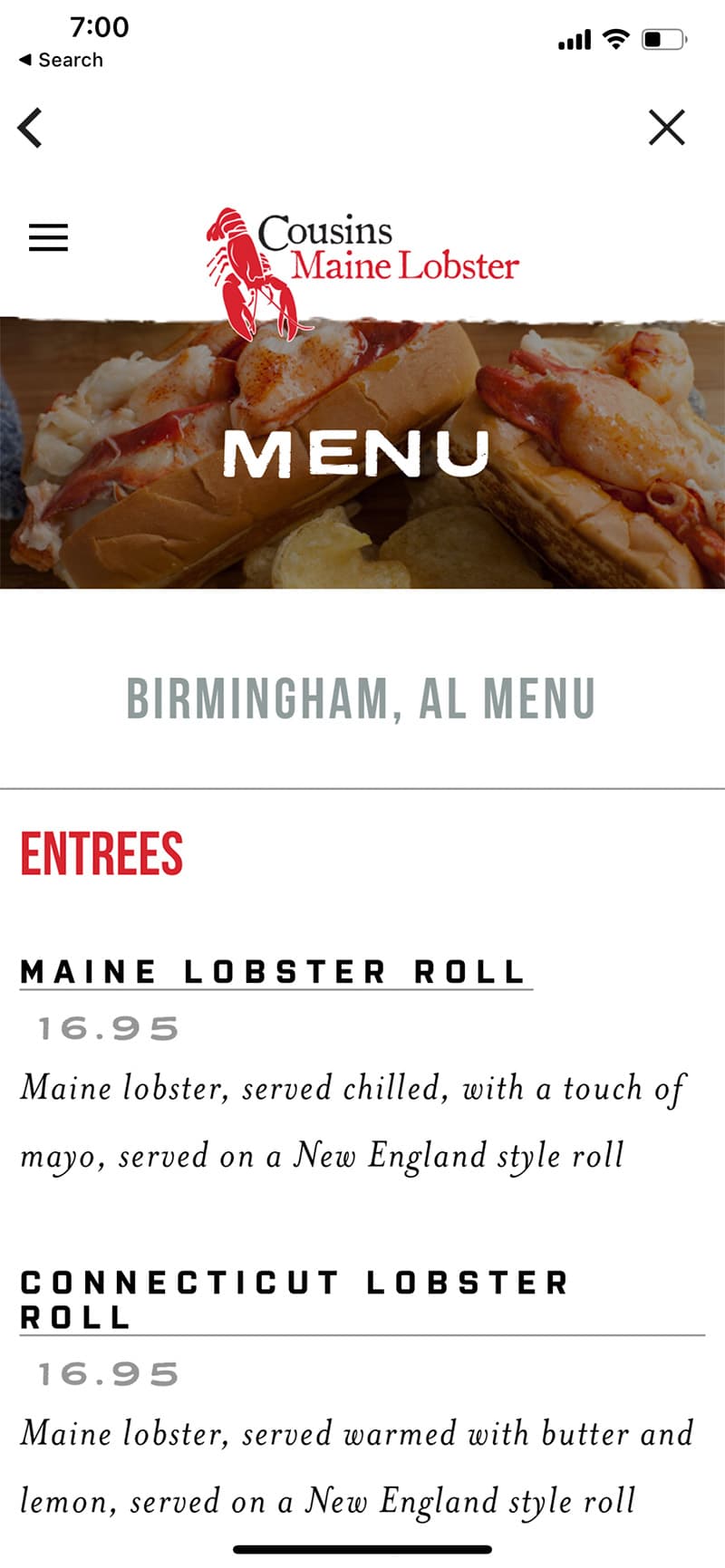 Cousins Maine Lobster - Catering in New York, New York