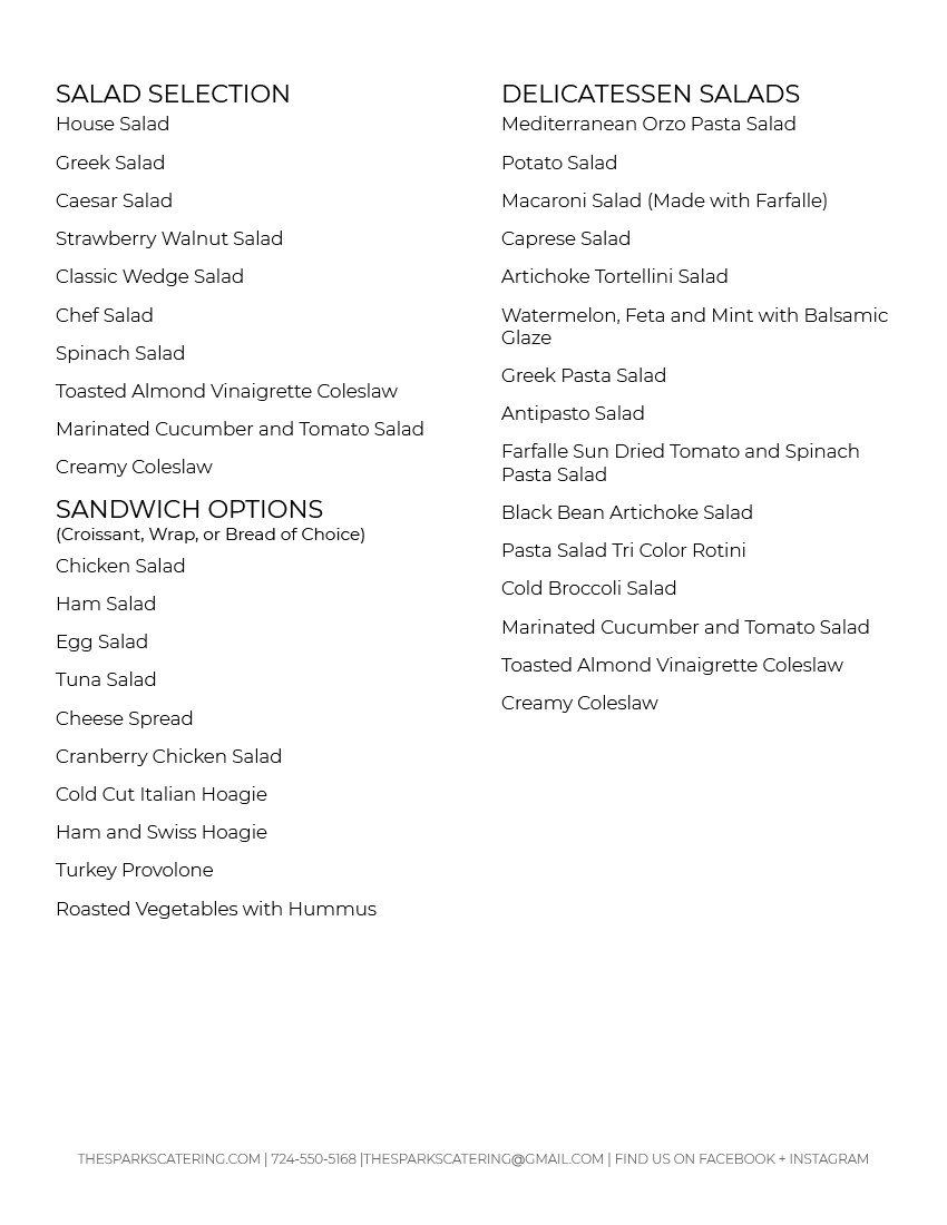 Sparks Catering - photo 4