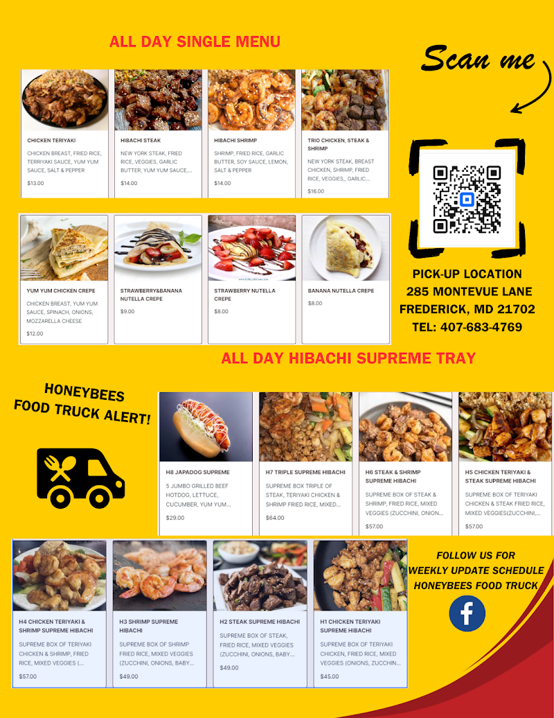 Honeybee's Hibachi and Food truck - photo 3