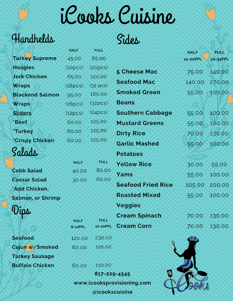 iCooks Cuisine | Catering in Dallas–Fort Worth - Catering in North Richland Hills, Texas