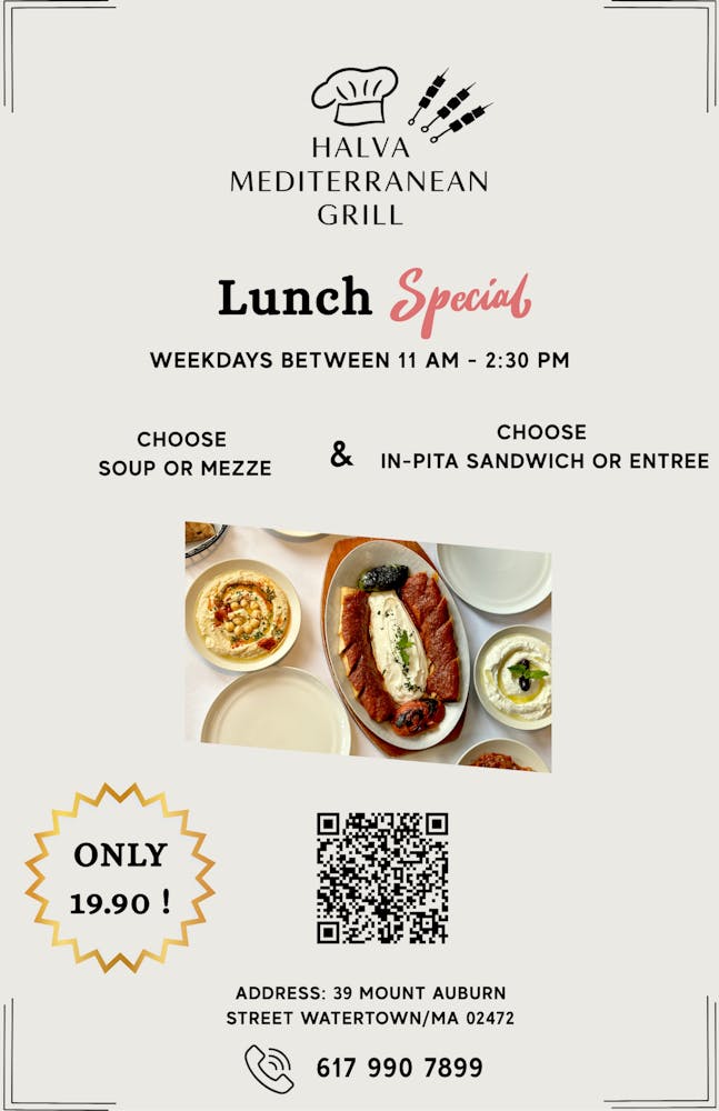 Halva Mediterranean Grill - Catering in Watertown, Massachusetts