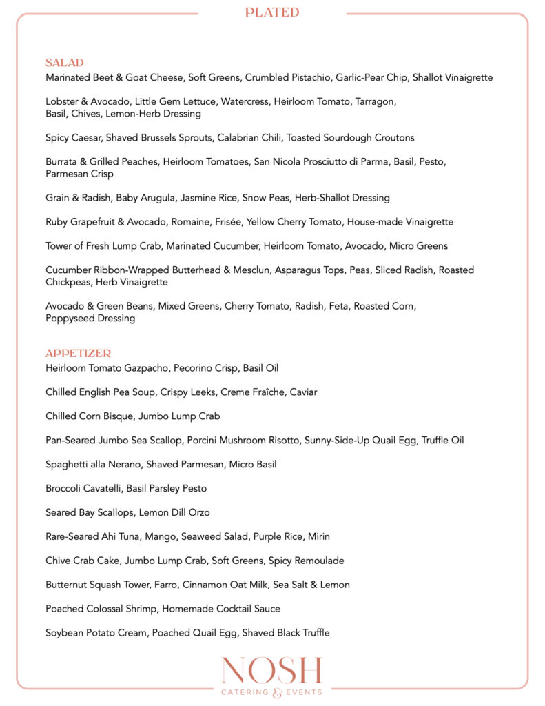 Nosh Catering and Events - photo 2