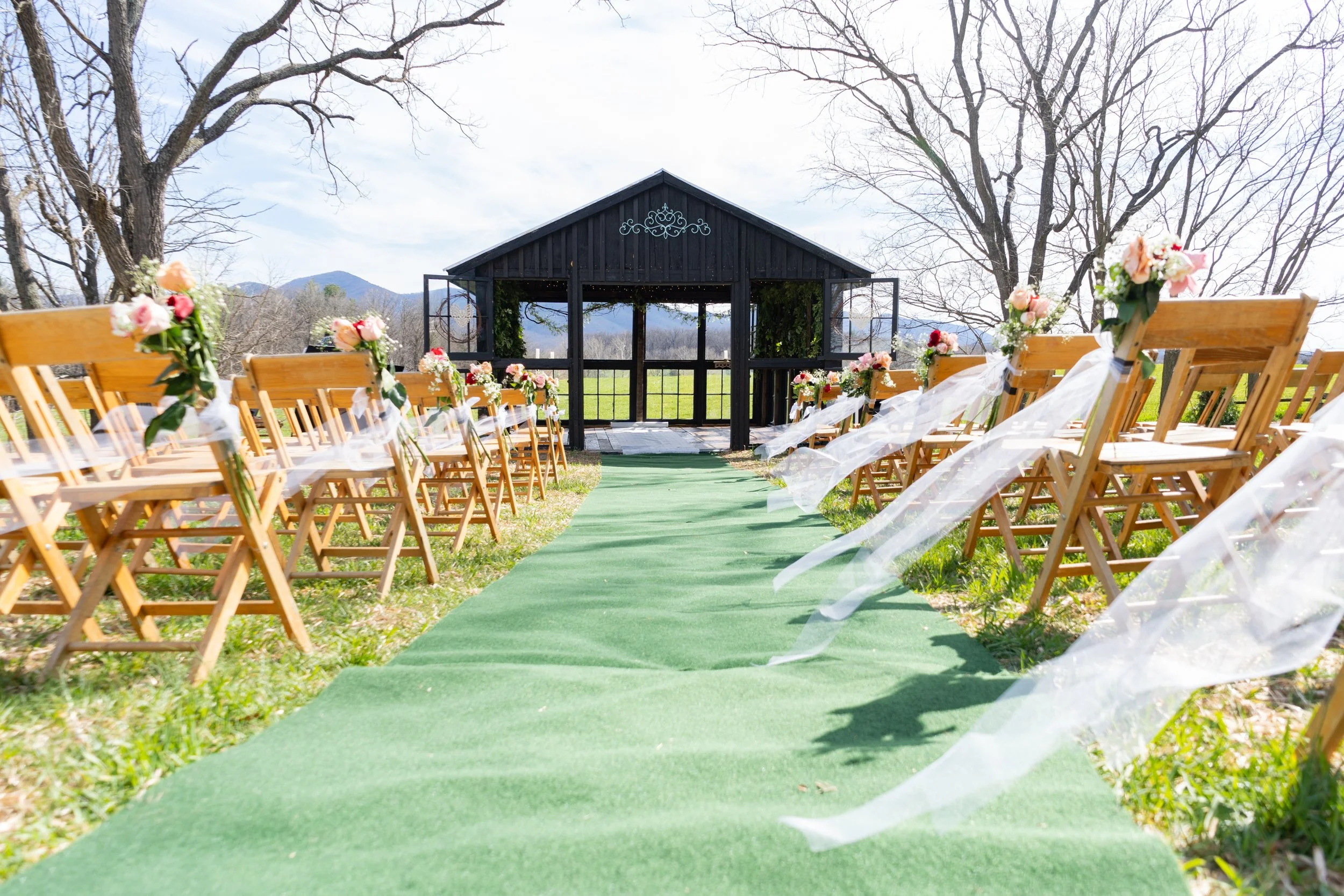 Cricket Chirp Farm, Victorian Greenhouse Wedding Venue - Catering in McGaheysville, Virginia