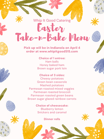 Whip It Good Catering - Catering in Indianola, Iowa