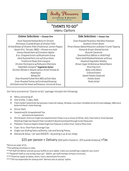 Guilty Pleasures Catering & Bakery - photo 2