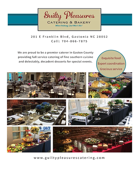 Guilty Pleasures Catering & Bakery - Catering in Gastonia, North Carolina