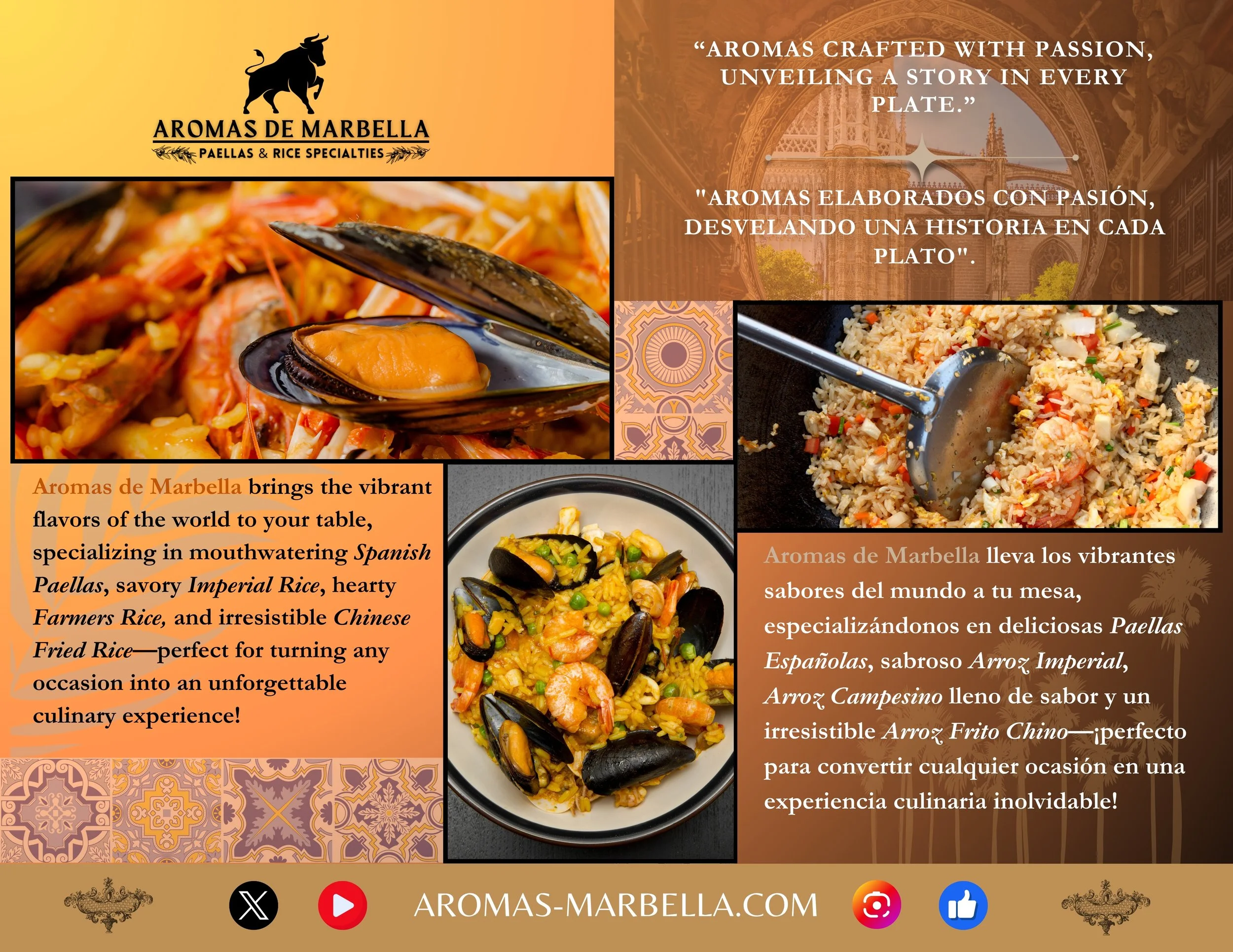 Aromas de Marbella - Catering in Homestead, Florida