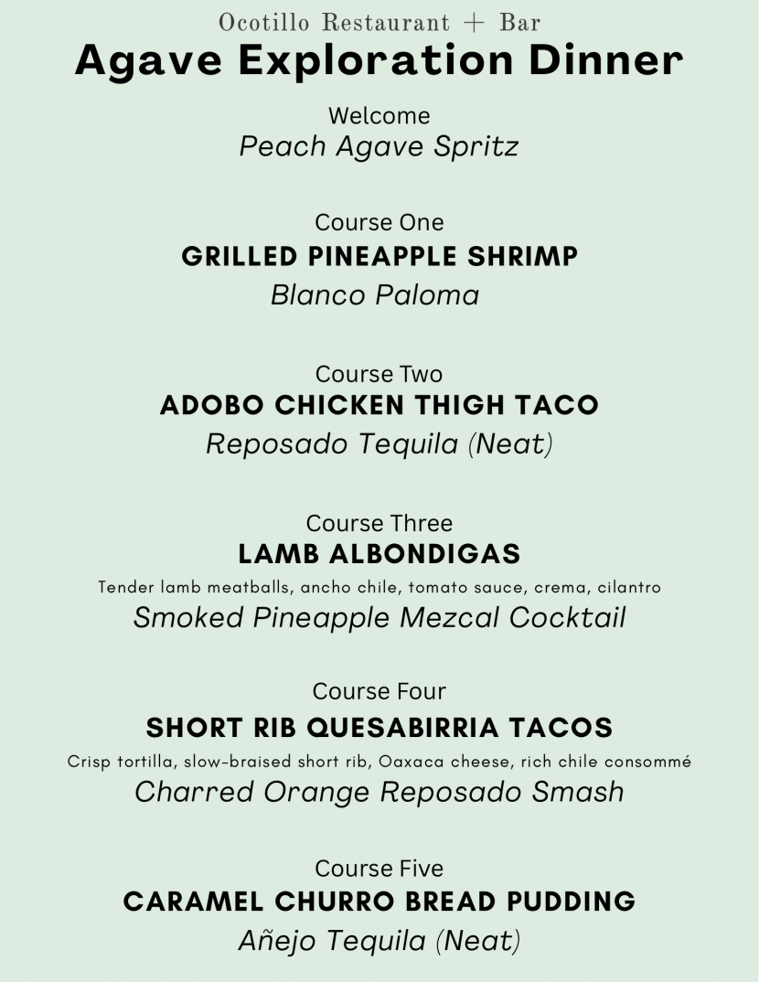 Ocotillo Restaurant And Bar At Redlands Mesa - Catering in Grand Junction, Colorado