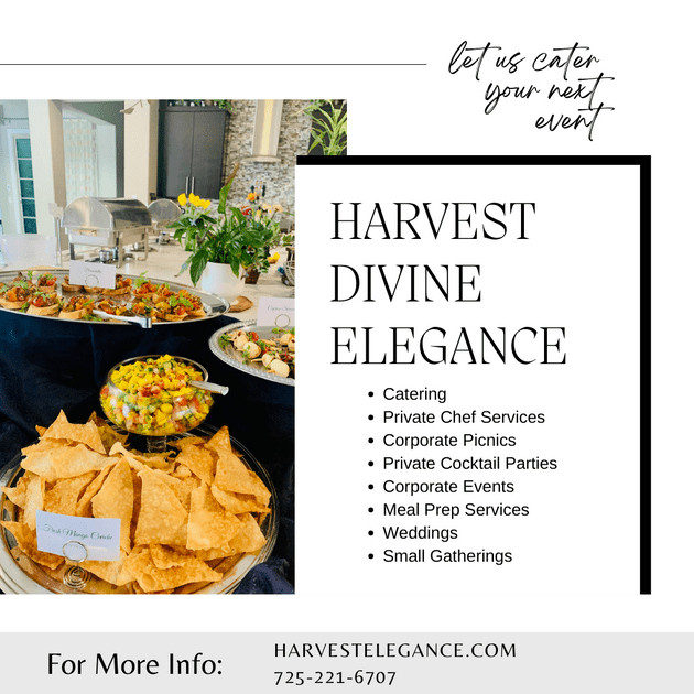 Harvest Divine Elegance - Catering in North Las Vegas, Nevada