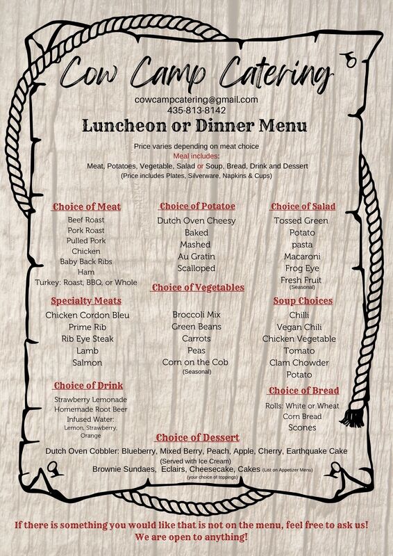 Cow camp catering - photo 2