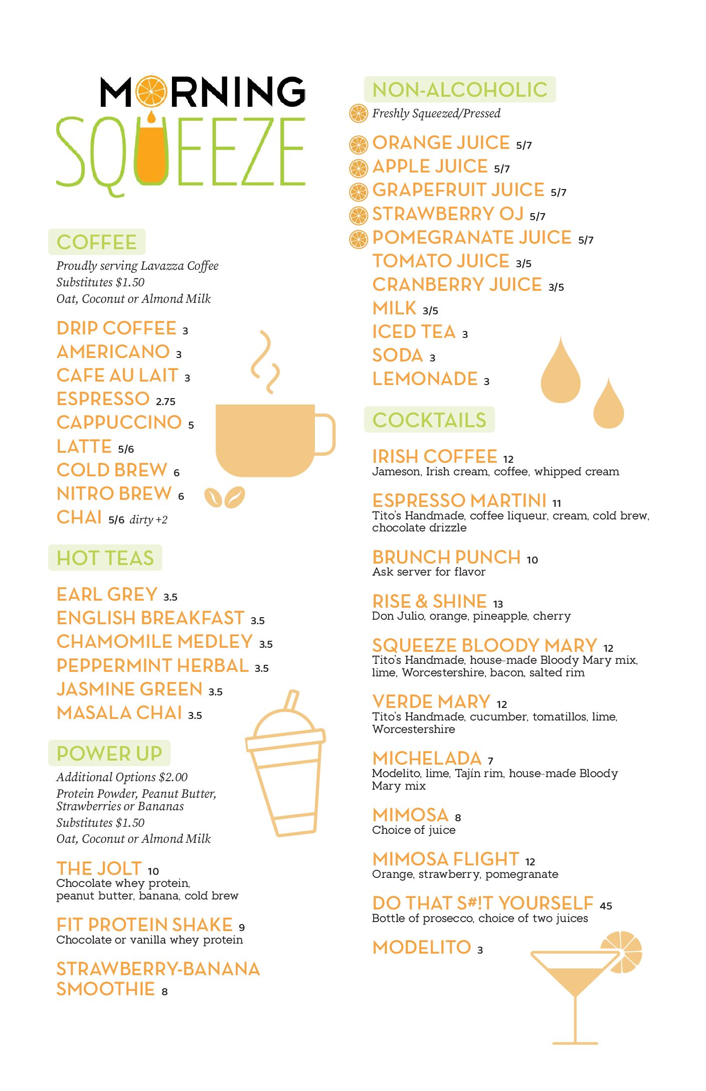 Morning Squeeze - Catering in Phoenix, Arizona