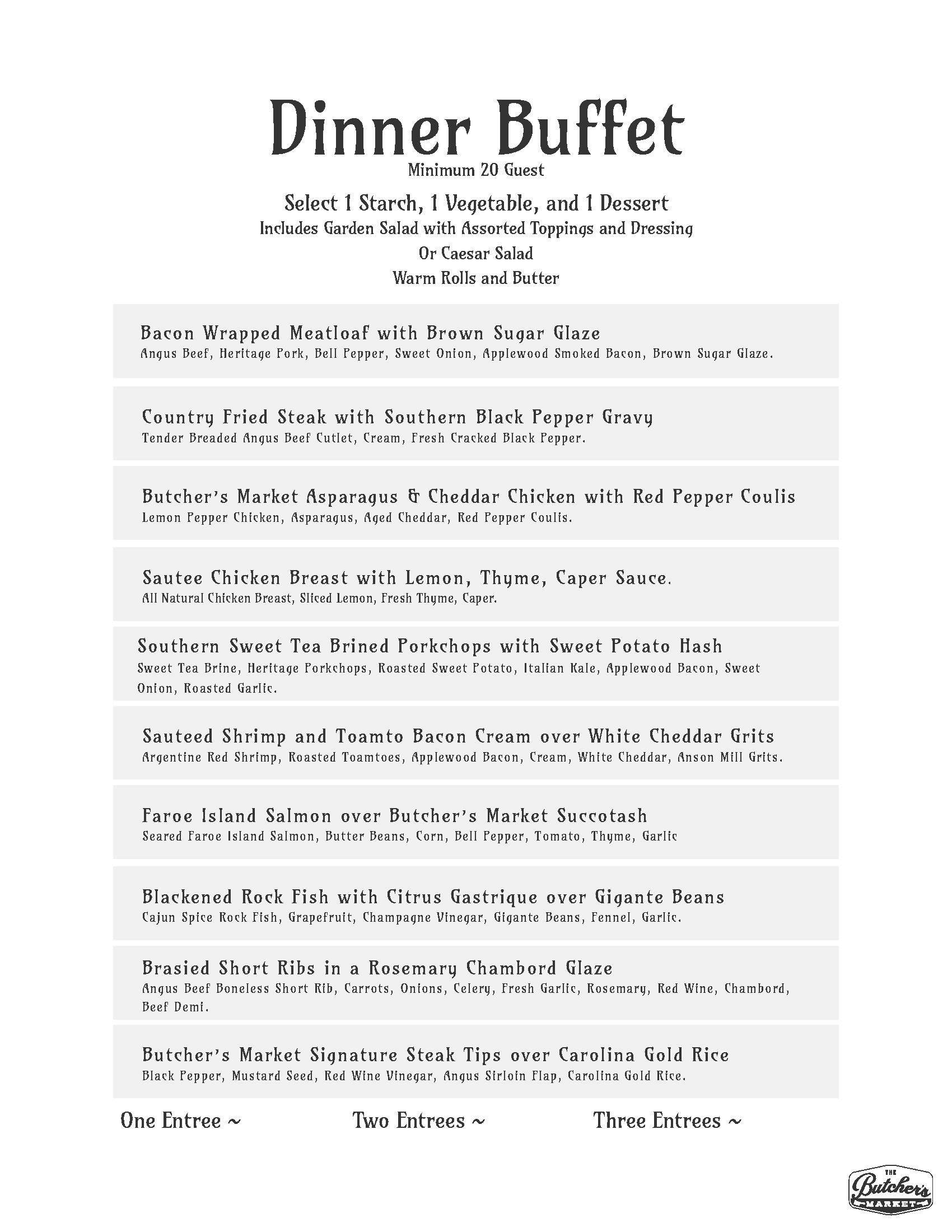 The Butcher's Market Catering - photo 2