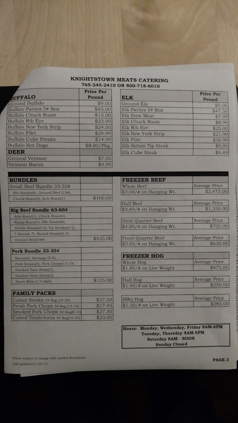 Knightstown Meats & Catering - photo 5