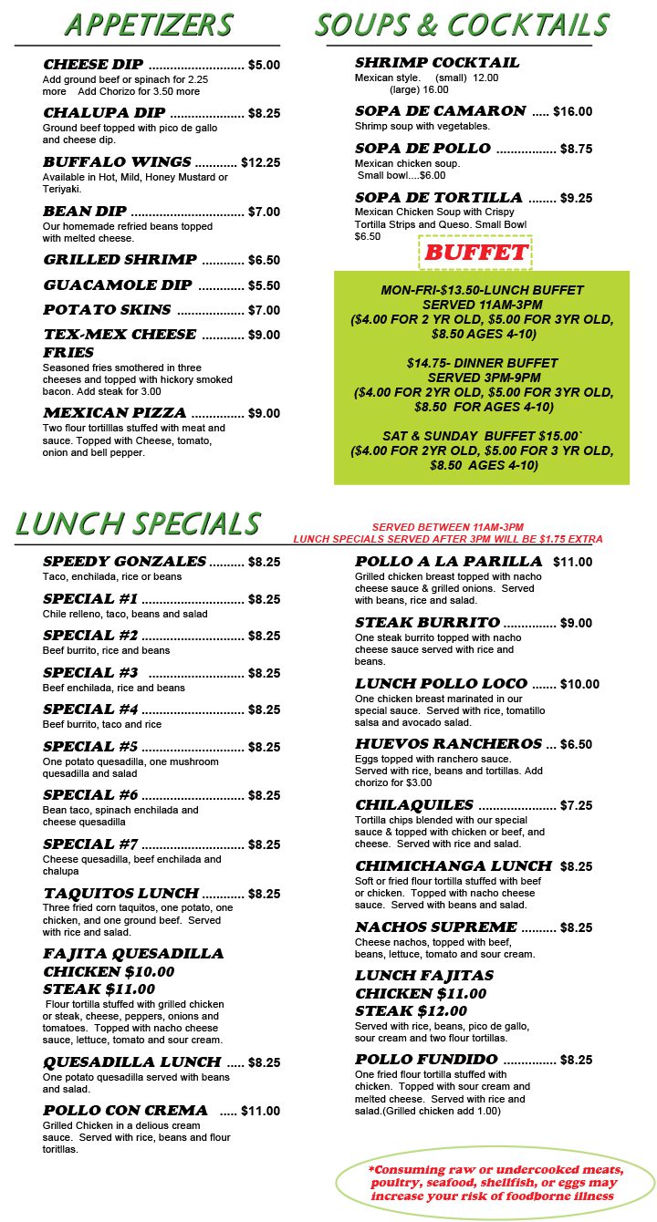 La Chalupa - Catering in Lancaster, South Carolina