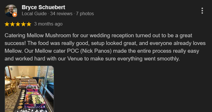 Mellow Mushroom Catering Atlanta - photo 2