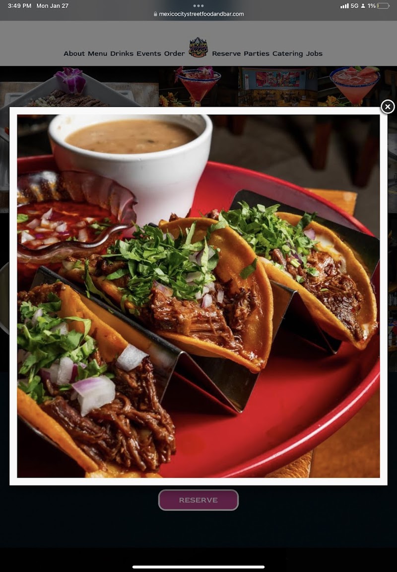 mexico city street food and bar - photo 3