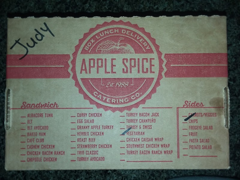 Apple Spice Box Lunch Delivery & Catering Charlotte, NC - Catering in Charlotte, North Carolina