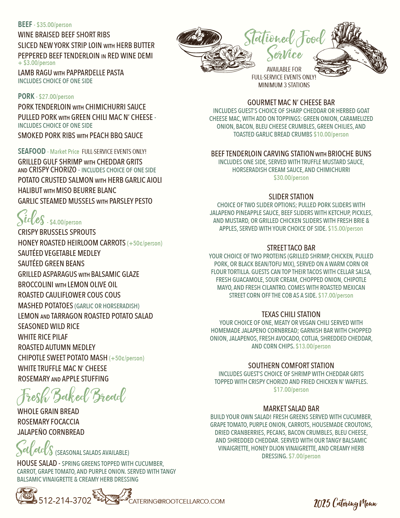 The Root Cellar Catering Co. - photo 2