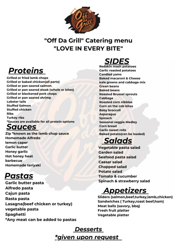 Off Da Grill Catering - Catering in Columbus, Ohio