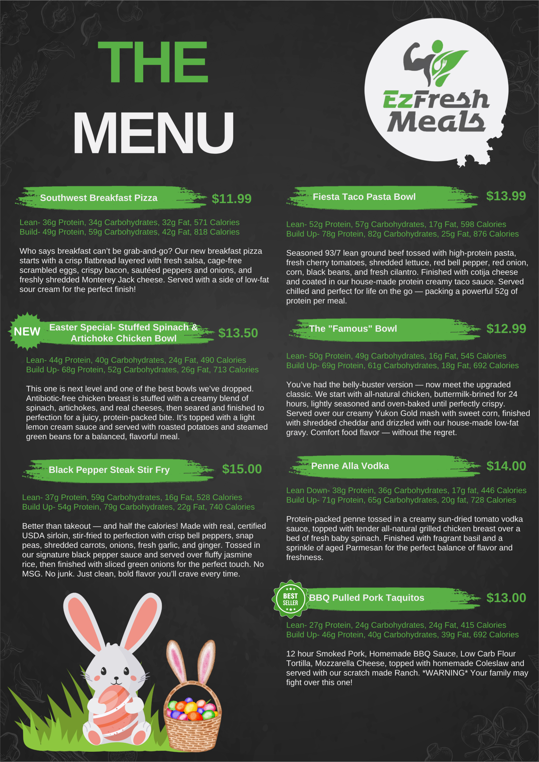 EZFRESH Meals - Catering in Wintersville, Ohio