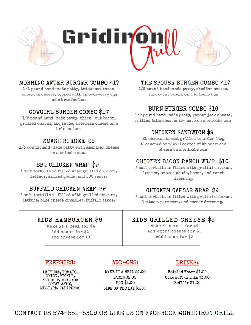 Gridiron Grill food truck - Catering in Hobart, Indiana