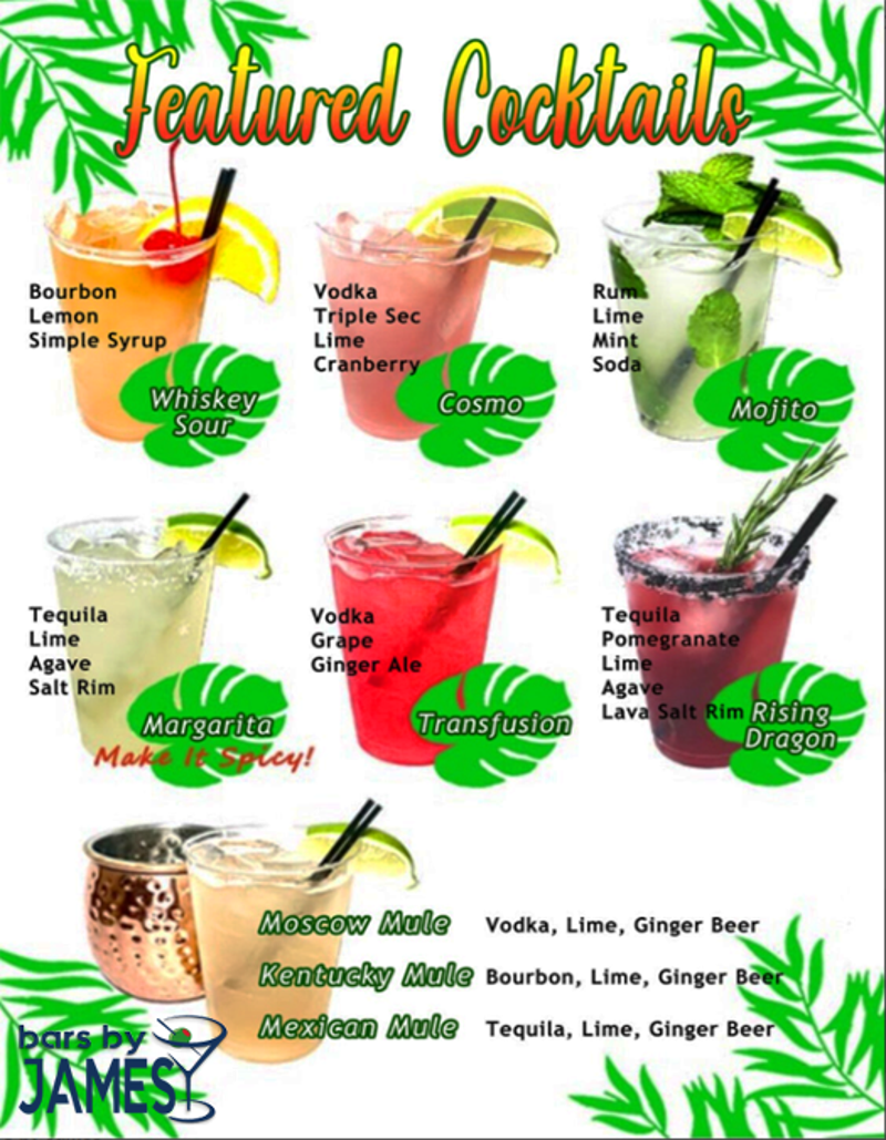 bars by James - Catering in North Hollywood, California