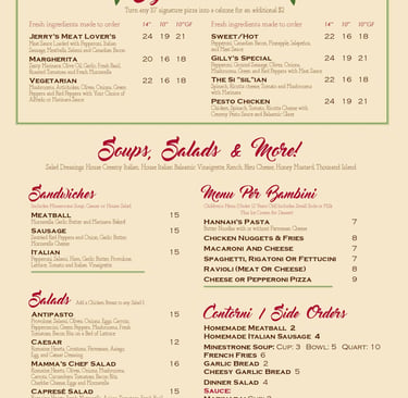 Mamma Mia's Italian Restaurant & Catering - photo 4