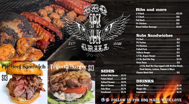 THE HH BBQ GRILL -The Heavenly Heavenly BBQ Grill - Catering in Baltimore, Maryland