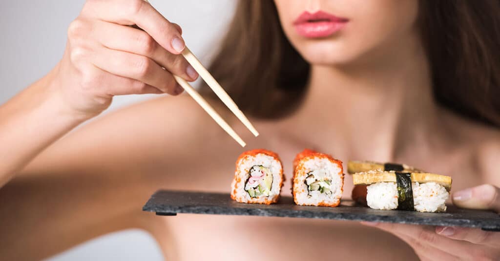 Nyotaimori Naked Sushi Party Las Vegas - photo 2