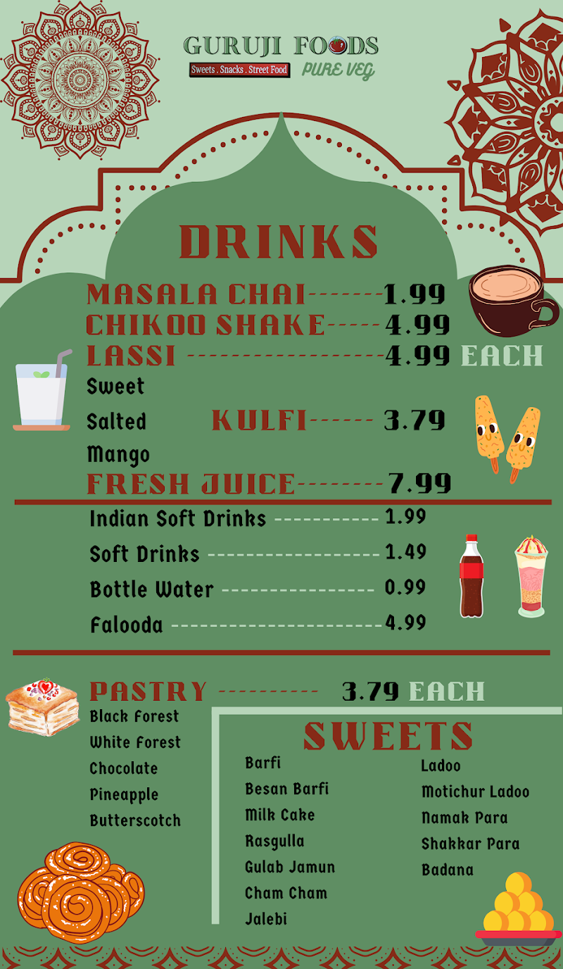 GuruJi Foods (Sweets-Snacks-Streetfood) - photo 3