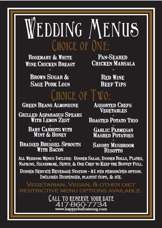 Happy Chef Catering Co. - Catering in Ozark, Missouri
