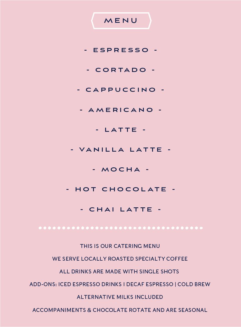 The Coffee Cart Café & Espresso Catering - Wedding catering in San Diego, California