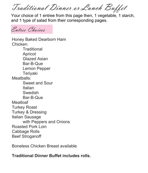 Sherry's Catering - Catering in Fenton, Michigan