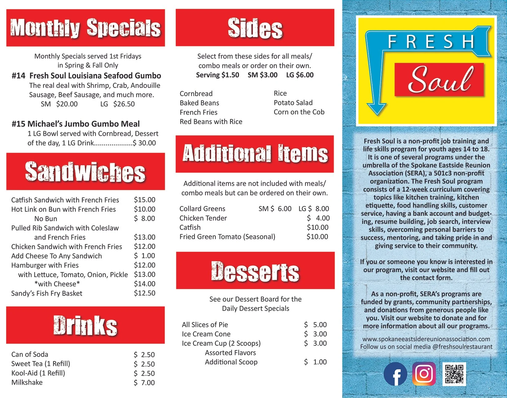 Fresh Soul Restaurant - Catering in Spokane, Washington