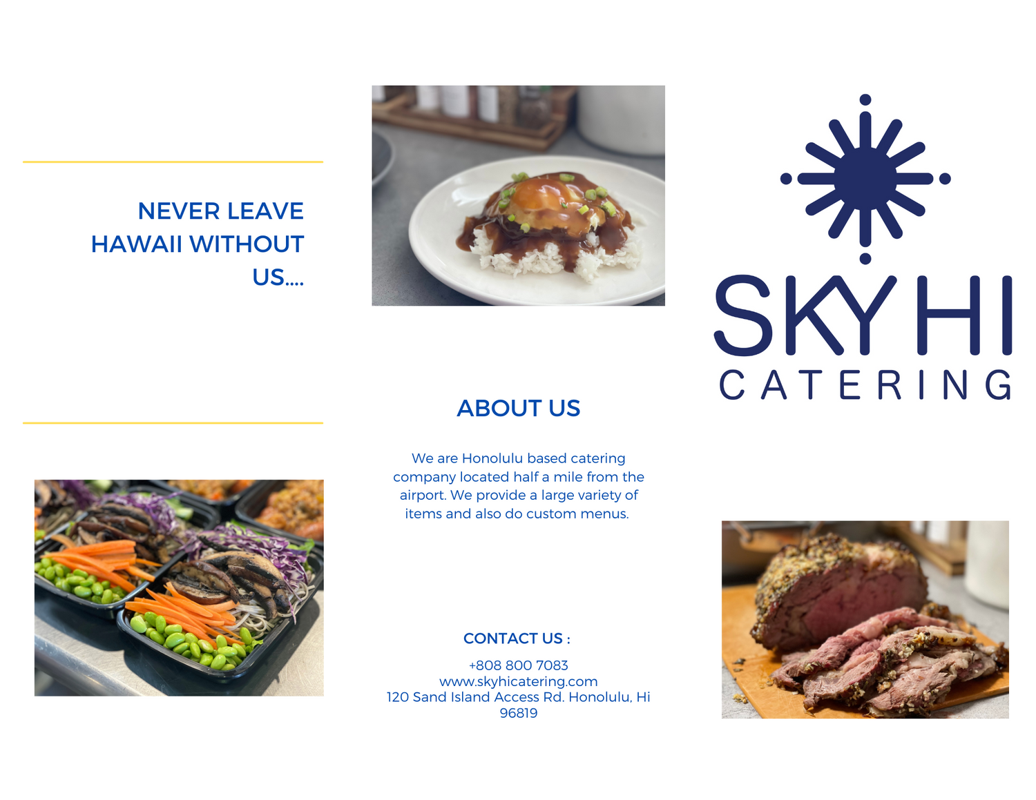 Sky HI Catering - Catering in Honolulu, Hawaii