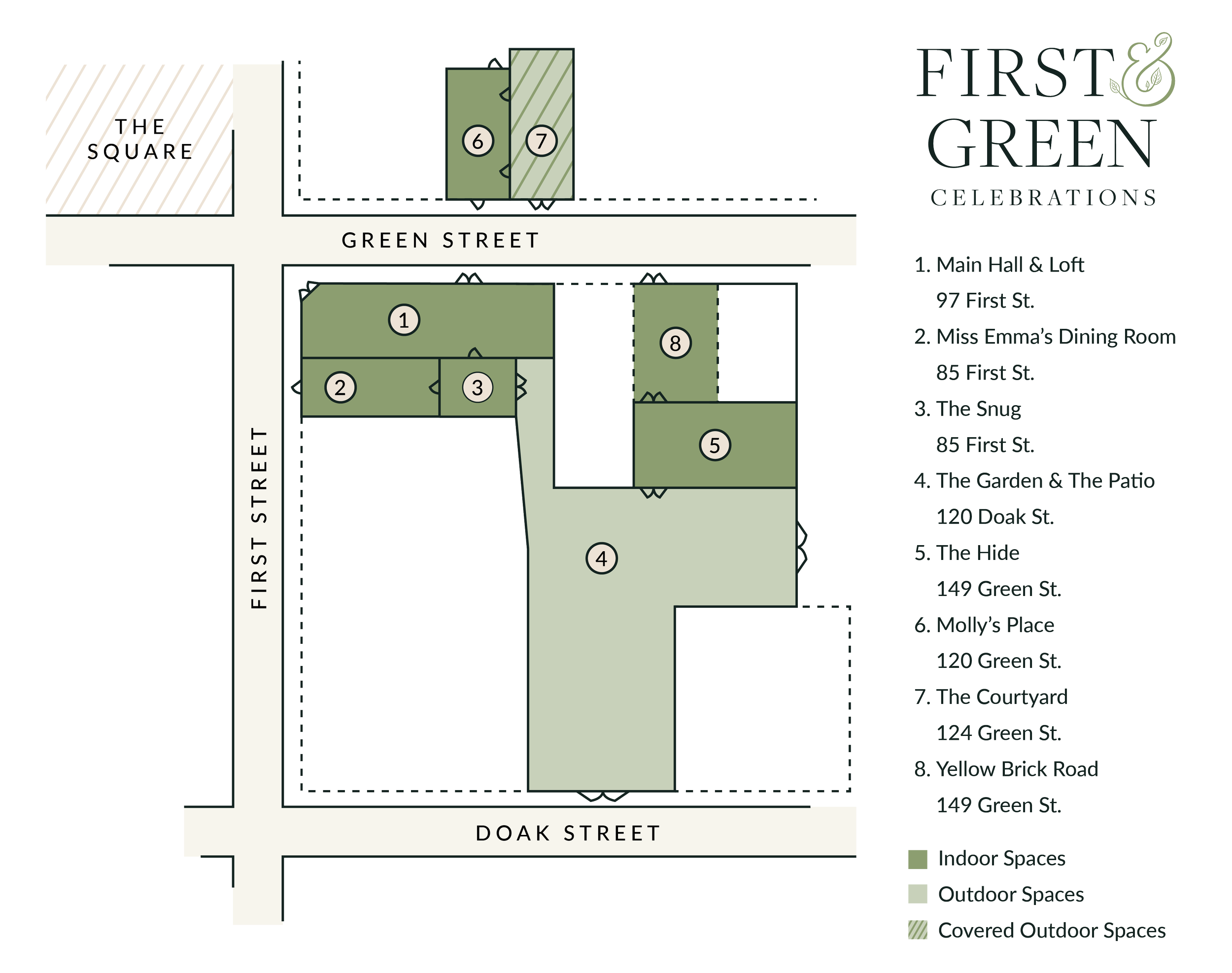 First & Green Event Venue - Catering in Grenada, Mississippi