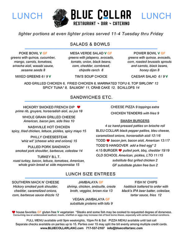 Blue Collar Restaurant, Bar & Catering - photo 3