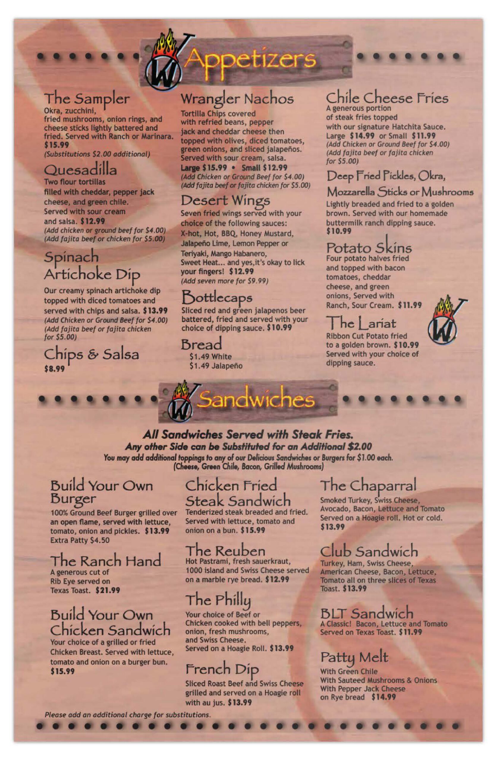 Wrangler's Bar & Grill - Catering in Silver City, New Mexico