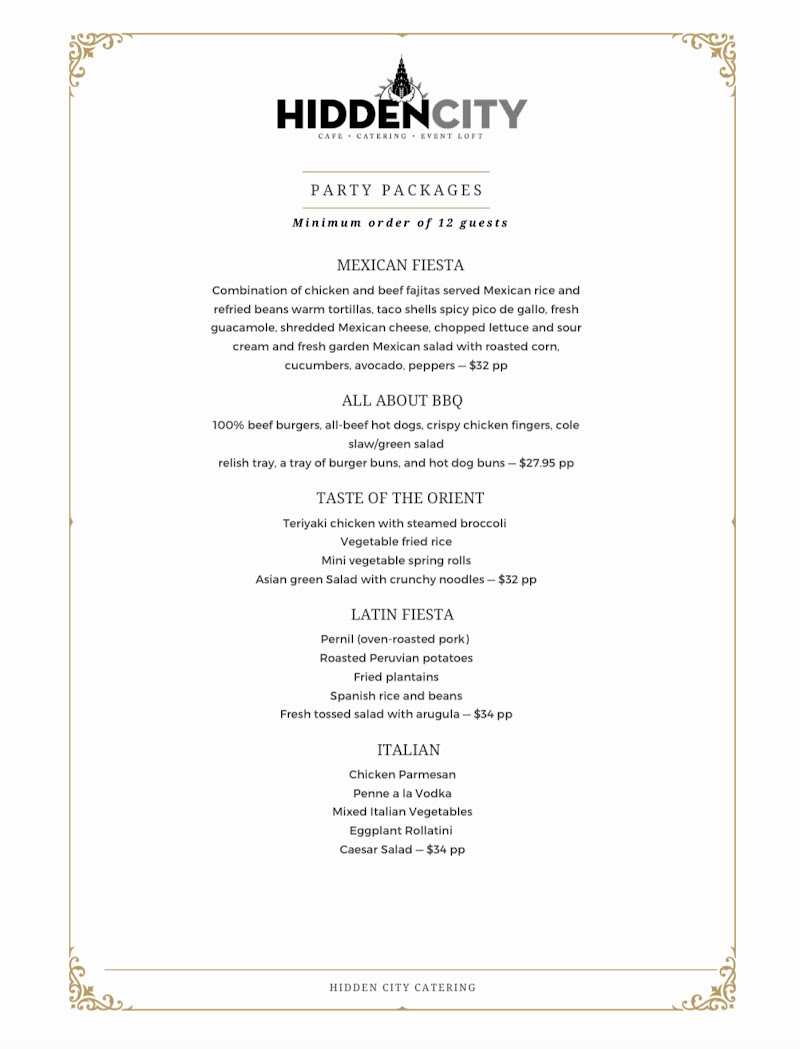 Hidden City Catering - Catering in New York, New York