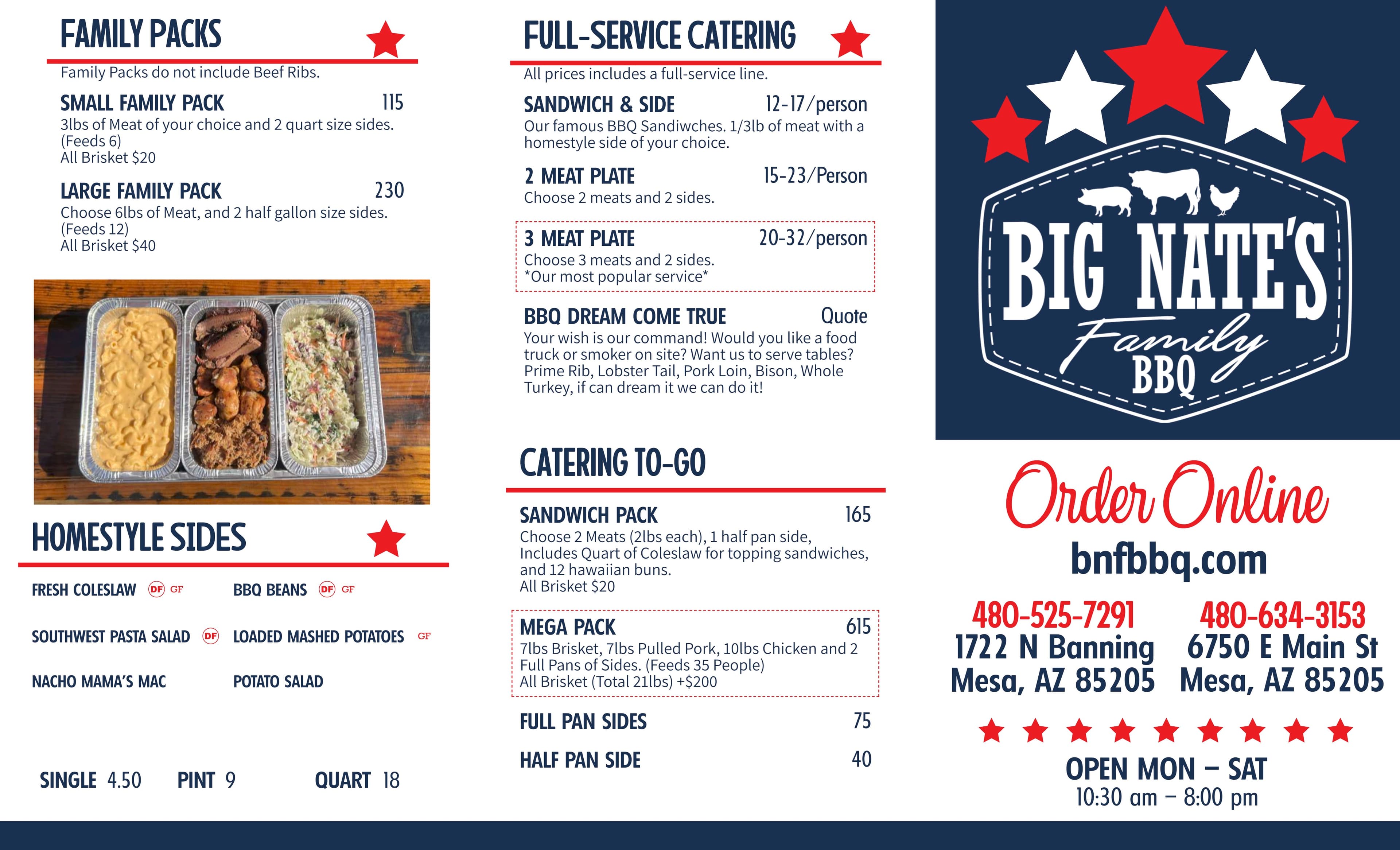 Big Nate's Family BBQ - Catering in Mesa, Arizona