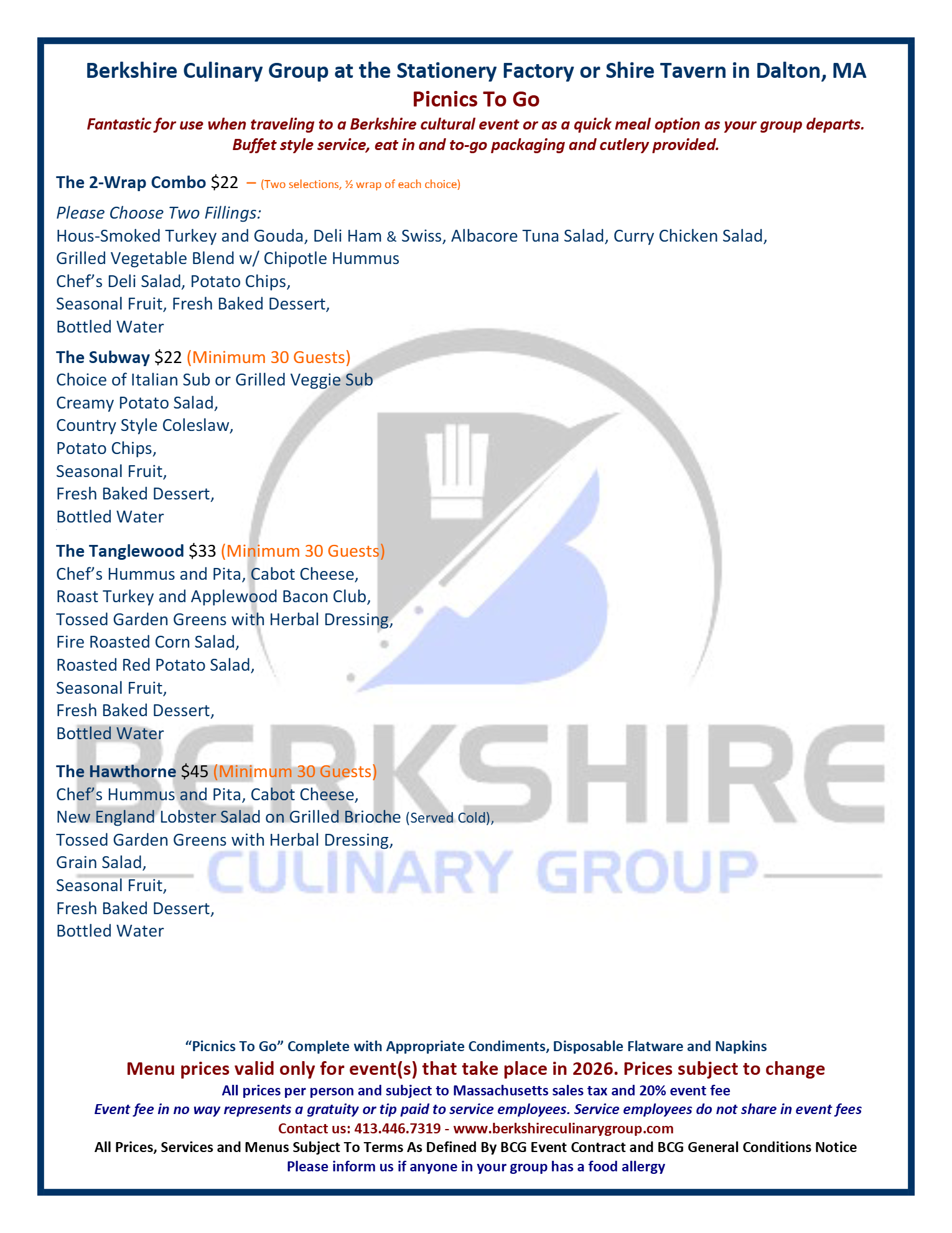 Berkshire Culinary Group LLC - photo 3
