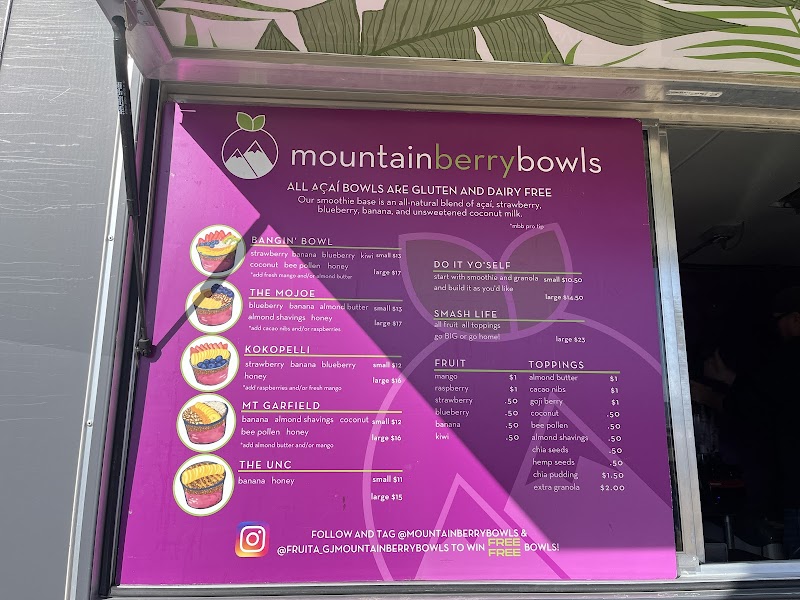 Grand Junction Mountain Berry Bowls - Catering in Grand Junction, Colorado