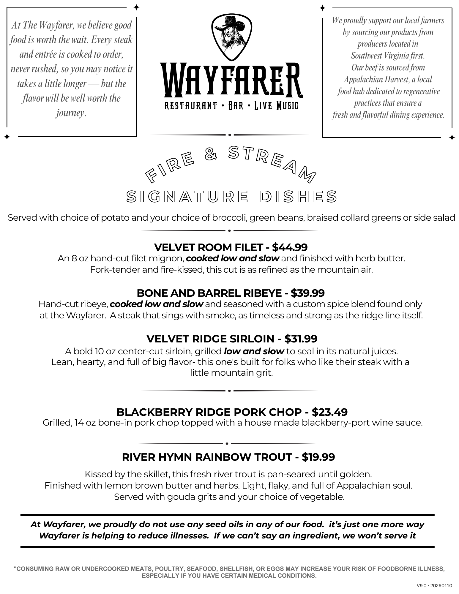 Wayfarer Appalachia - Catering in Tazewell, Virginia
