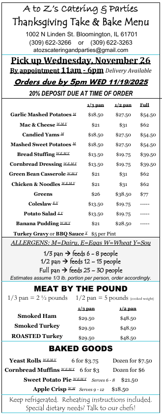 A to Z's Catering & Parties - photo 2