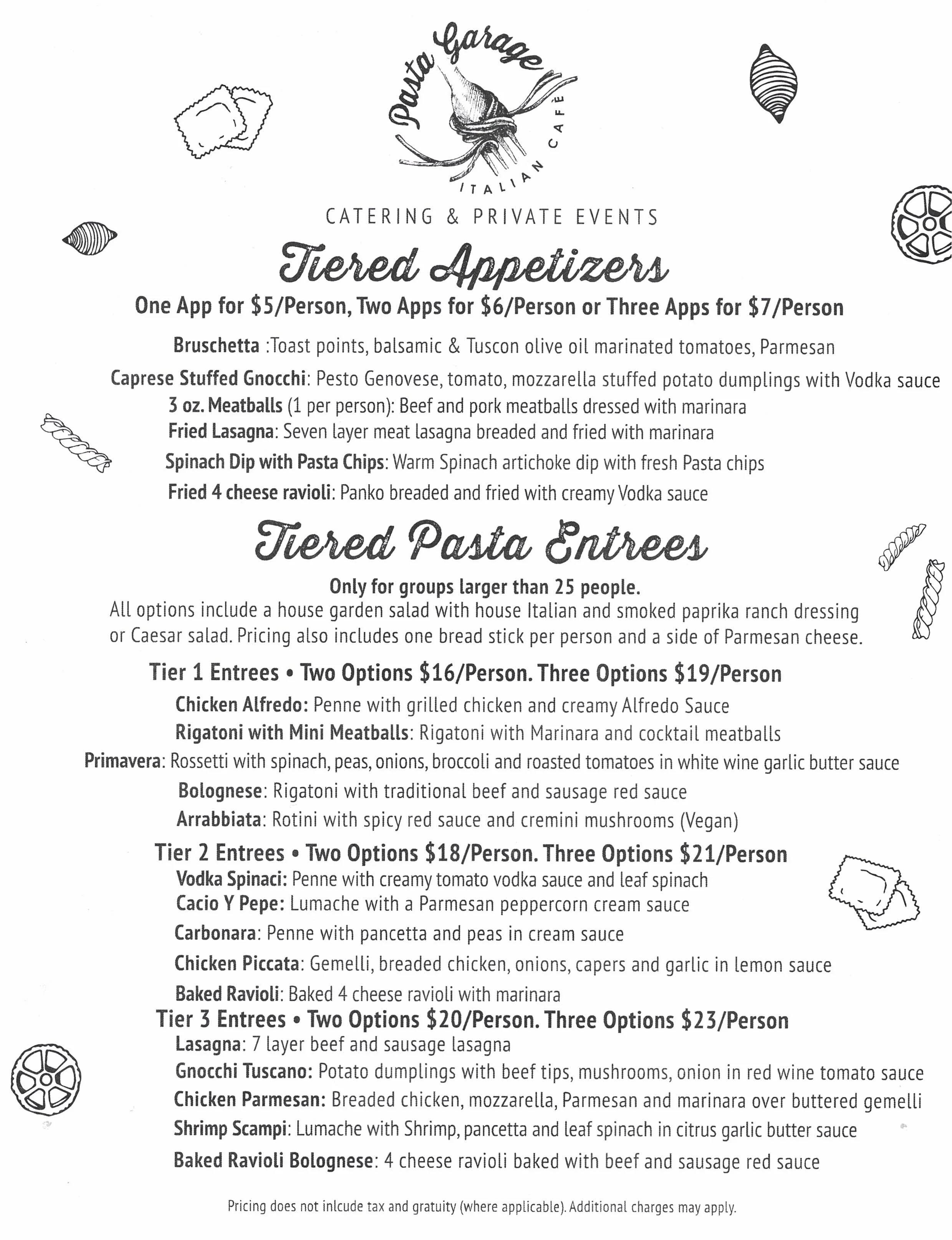 Pasta Garage Catering - photo 3