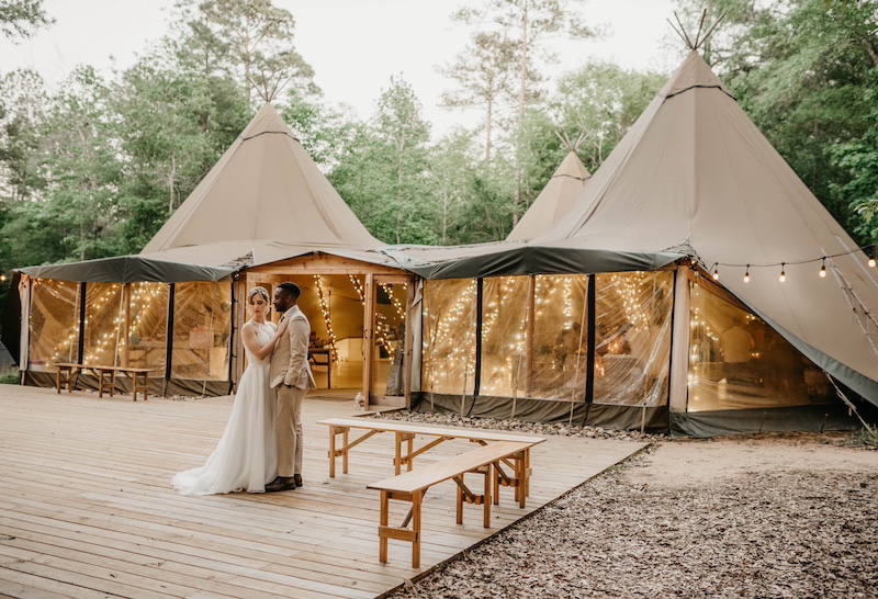 At The Shire Tipis Weddings & Events - Catering in Huntsville, Texas